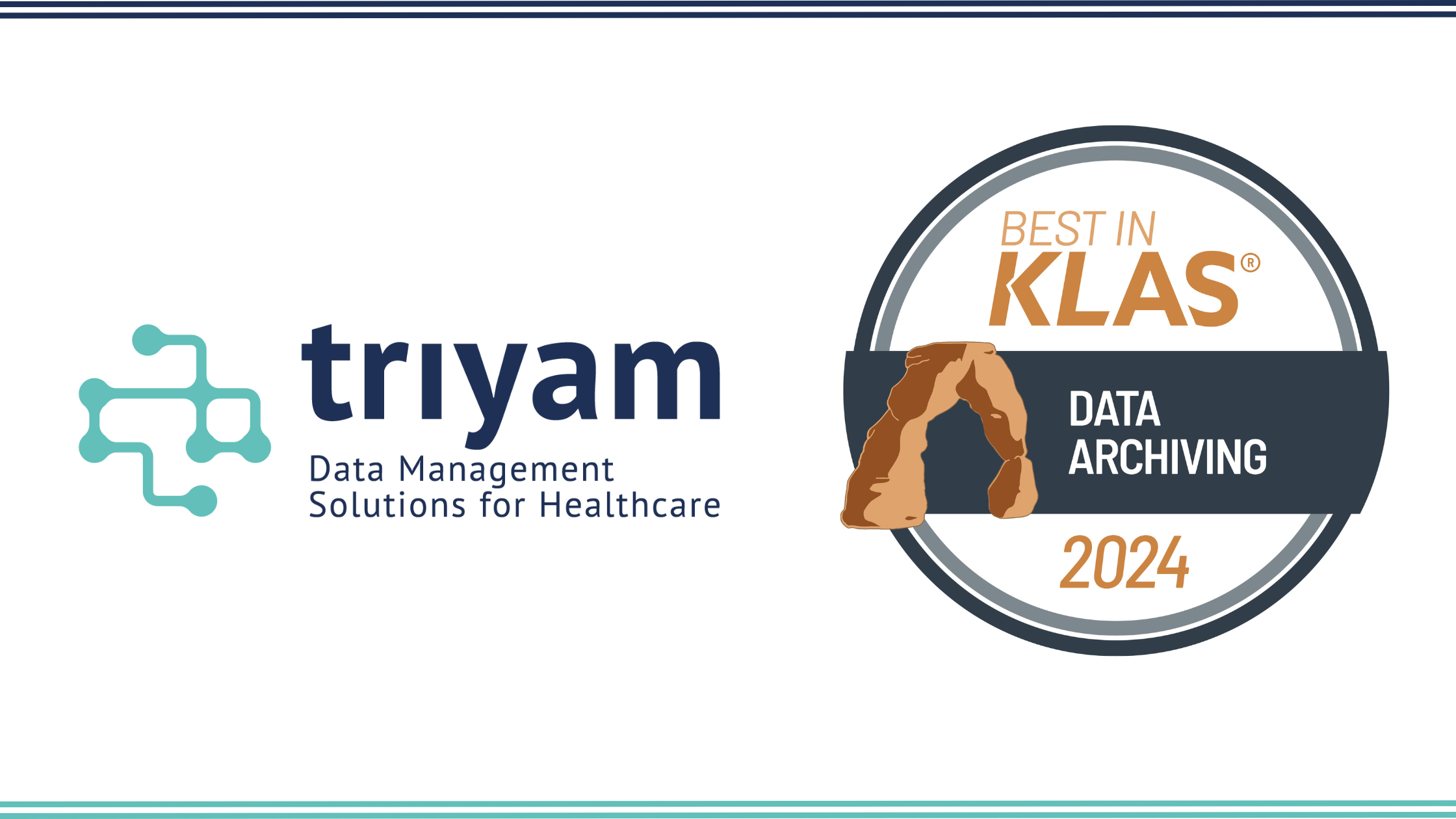 Triyam Triumphs with Top Honors:  Best in KLAS 2024 for Data Archiving
